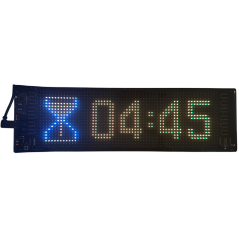 Set 2 x Display LED Matrix Flexibil Programabil 10.2 x 34.8 cm, USB 5V, IP65, Control aplicatie Android/iOS si Telecomanda [12]