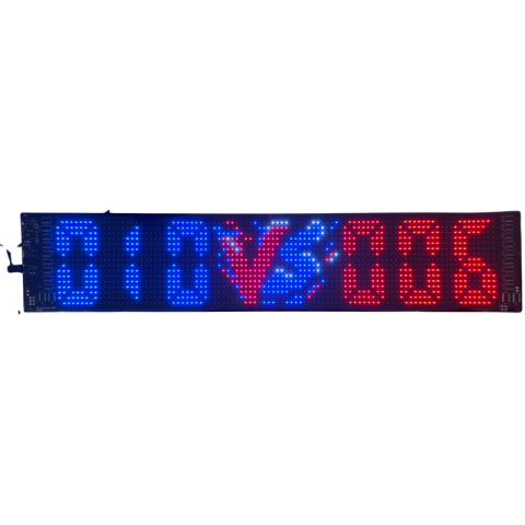 Set 2 x Display LED Matrix Flexibil Programabil 12 x 59.5 cm, USB 5V, IP65, Control aplicatie Android/iOS si telecomanda [10]