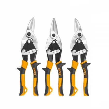Foarfece - Set 3 bucati foarfeci pentru tabla, 250 mm