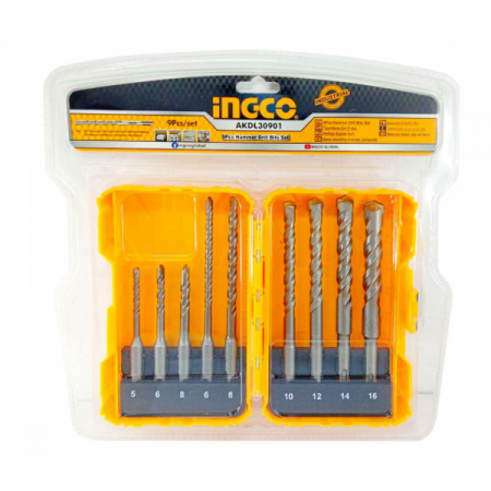 Set 9 pcs burghie beton SDS [1]