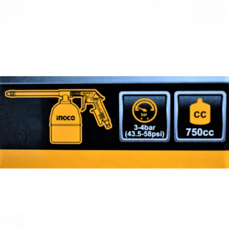 Set accesorii aer comprimat, vopsit, suflat, pistol cu vas sus [2]