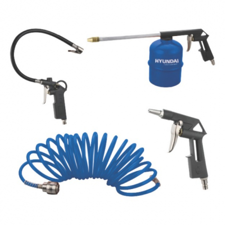 Compresoare, scule pneumatice si accesorii - Set accesorii compresor HYUNDAI HCOMP4P