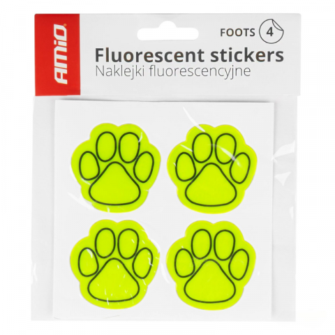 Set Autocolante Fluorescente "FOOTS" [2]