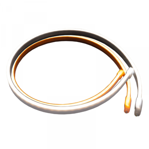 Set Banda LED laterala portocalie si alba, 24V, contur, pozitie, Scania [10]