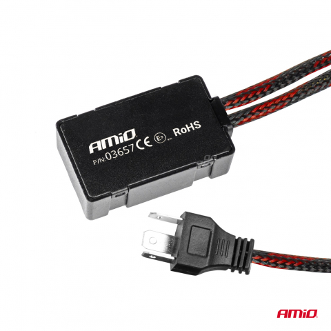 Set Becuri LED H4/H19 CANBUS FLEX+ Seria, 6000K, 12-24V [4]