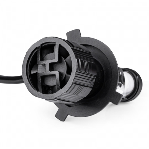 Set Becuri LED H4, H19, cu Lentila PL, 5000K, 9-36V, 30W, 1899Lm [6]