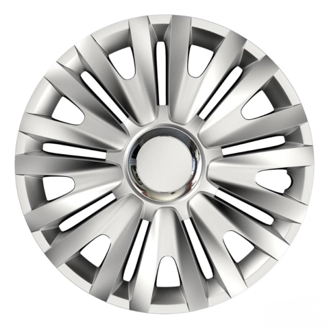 Set capace roti auto Royal Silver, argintiu, 16", universal, 4 bucati [1]