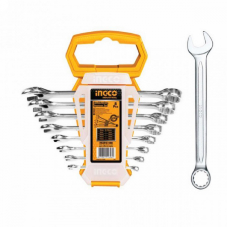 Set chei fixe cu inelare combinate Cr -V, 6 - 19mm,13mm - INGCO  HKSPA1088-I [1]