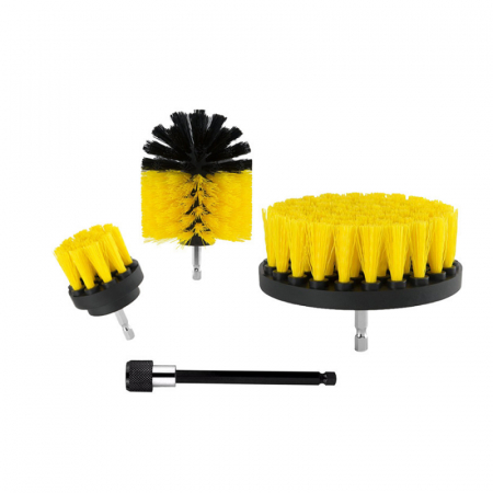 Set de 4 piese, perii pentru curatare si intretinere auto, universale [9]