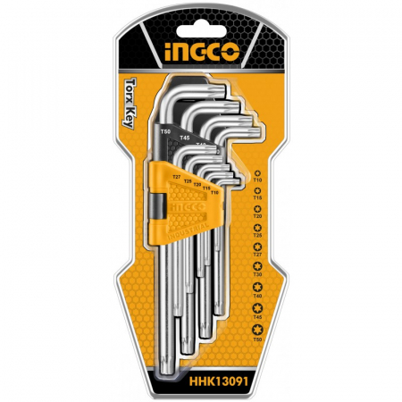 Set de 9 chei torx CrV 9, T10 – T50 [1]