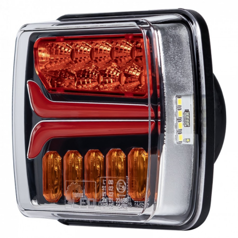 Set de lampi stop, triple cu magnet Wireless, 3 functii, 11.02 x 10.26cm [2]