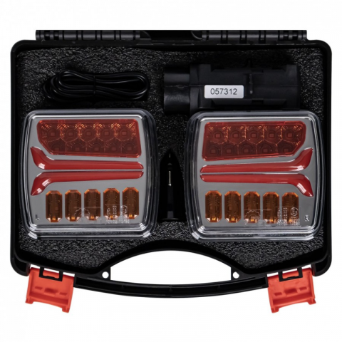 Set de lampi stop, triple cu magnet Wireless, 3 functii, 11.02 x 10.26cm [13]