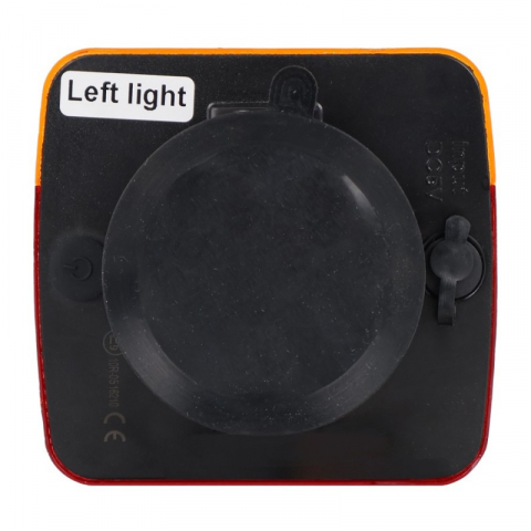 Set de lampi stop, triple cu magnet Wireless, 5 functii, 10 x 10.05cm, 12V [12]