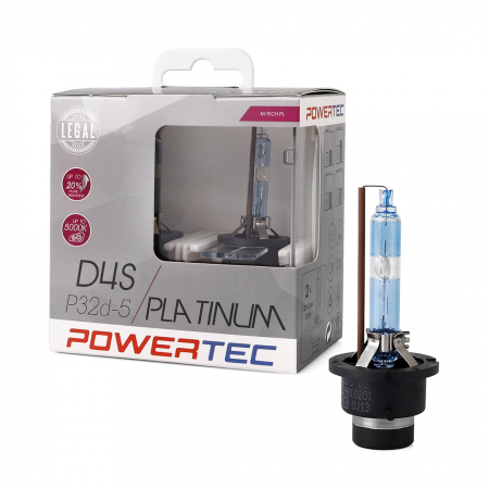 Set doua Xenon Becuri Platinum, +130%, D4S, P32d-5, 500K - M-TECH  PTZPTD4S-DUO [2]