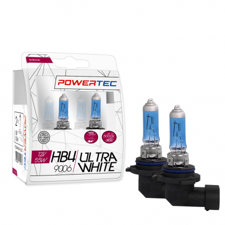 Set doua Becuri Ultra Alb, HB4 9006, 12V, P22d