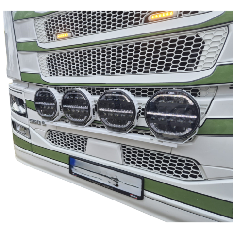 Accesorii Diverse - Set montaj SKYPARTS pentru 4 proiectoare in grila Scania NG