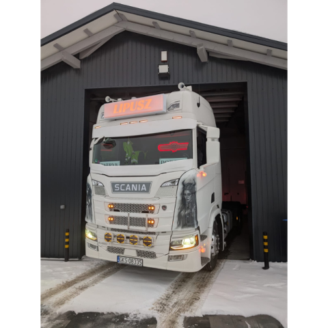 Set montaj SKYPARTS pentru 4 proiectoare in grila Scania NG [3]