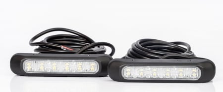 Lampi numar si de zi - Set ProiectoareLumini de zi tip DRL - Fristom FT-300 LED SET