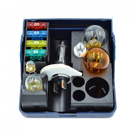 Set rezerva becuri si sigurante, H7, 12V, 55W, 12V - Narva NAR 984303010