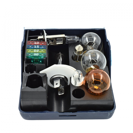 Seturi de Becuri Auto - Set rezerva becuri si sigurante, H7H1, 55W, 12V, 10buc - M-TECH NAR 984353010