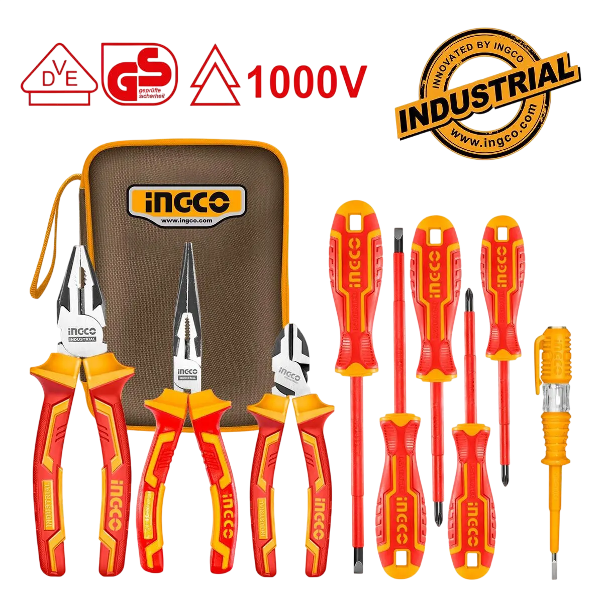 Set Surubelnite Electrician 9 buc, 1000V [5]