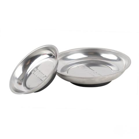 Set tavi magnetice din otel inoxidabil, 11cm + 15cm, organizare suruburi, piese metalice [4]