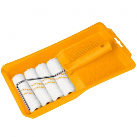 Scule si unelte - Set trafalet cu maner, 6 piese, 110 mm, cu tavita