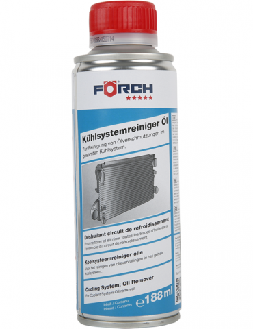 Solutie curatat uleiul din sistemele de racire si radiator, FORCH 5*, 188ml