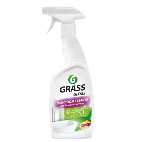 Accesorii Diverse - Solutie de curatare pentru baie GRASS Gloss, îndeparteaza calcarul si rugina, sigura pentru suprafete acrilice, 600 ml