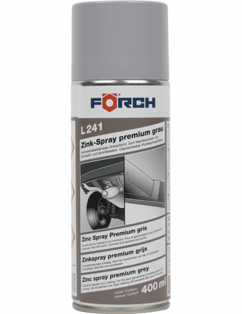 Spray de zinc gri, premium 241, 400ml - Foerch 6202 2101