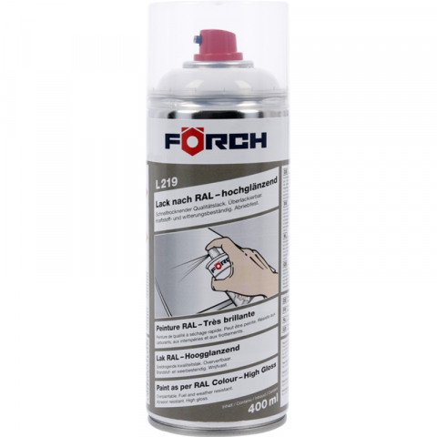Spray vopsea cu uscare rapida, interior/exterior, nuanta ALB R9003