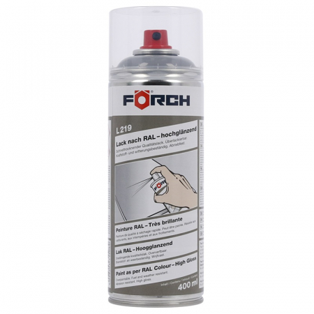 Spray vopsea cu uscare rapida, interior/exterior, nuanta Gri LM RAL 7037 - Foerch  6210 2698