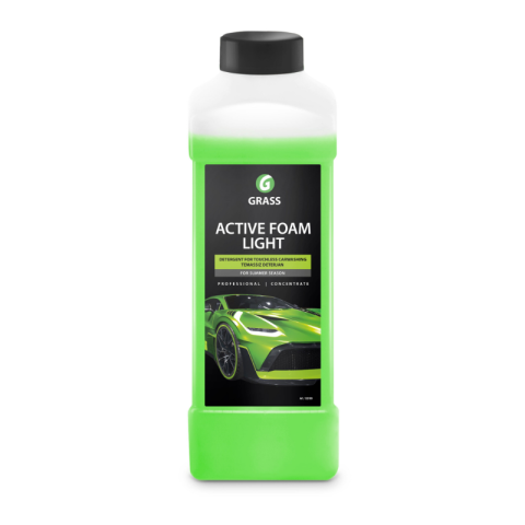 Cosmetica interior si exterior auto - Spuma activa concentrata GRASS Active Foam Light pentru spalare fara contact