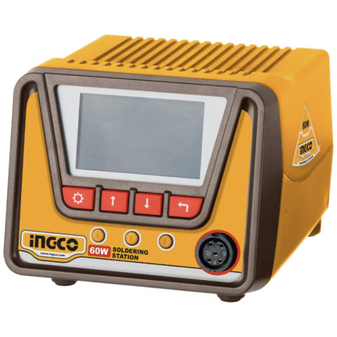 Statie de lipire, 60W, display digital, incalzire rapida, element ceramic, suport inclus, reglaj temperatura precision [2]