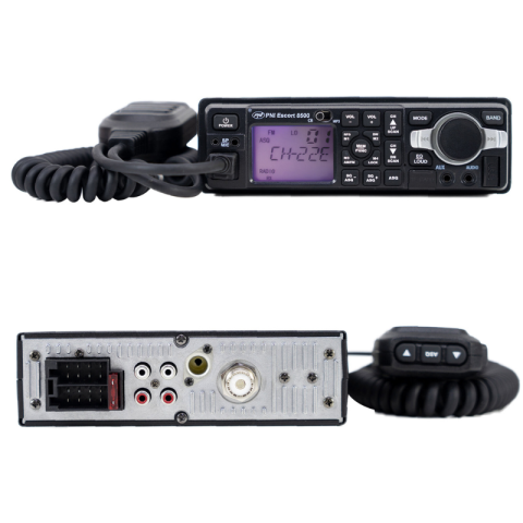 Statie Radio CB, 12V / 24V, 4W, 80 FM / 40 AM, MP3 Player, Bluetooth, montaj 1 DIN [8]