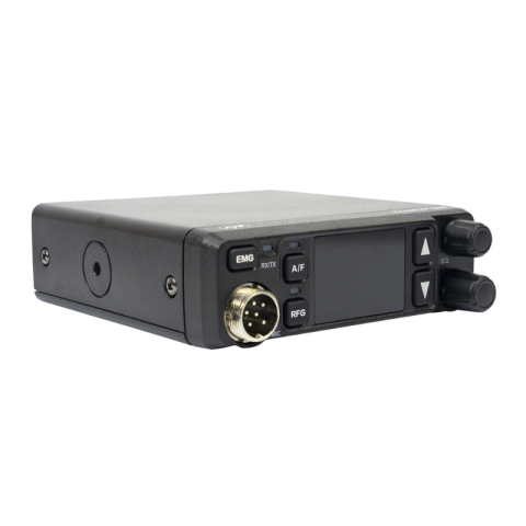 Statie Radio CB, 12V / 24V, 4W, Multi-Banda, ASQ 5 Niveluri, RF Gain, Ultra Compacta, 11,5 x 3,5cm [8]