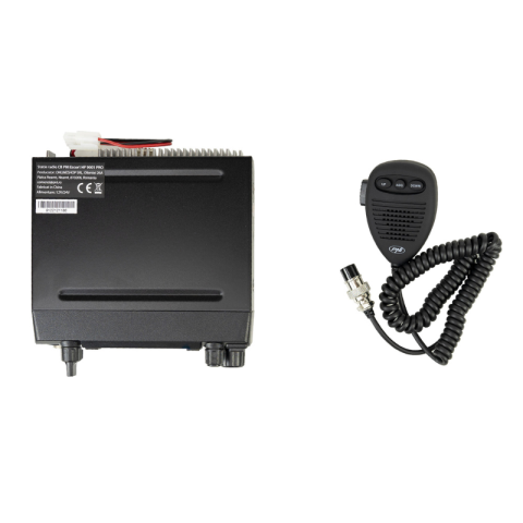Statie Radio CB, 12V / 24V, 4W, Multi-Standard, ASQ Reglabil, Ecran Multicolor, montaj 1 DIN [7]