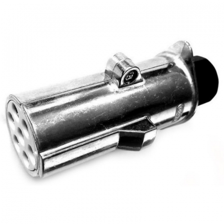 Stecher din aluminiu cu 7 pini, 12V, tip S - Truck LED E1267-A