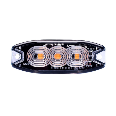 Stroboscoape Auto - Stroposcop Slim, Lampa Speciala De Avertizare, Galbena, 82.1mm - Truck LED LW0036