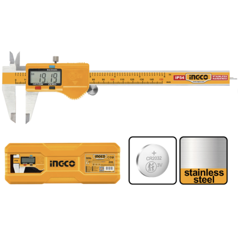 Scule si unelte - Subler digital 150 mm, precizie 0.01 mm, afisaj LCD clar, conversie mm inch rapida, protectie IP54, otel inoxidabil rezistent