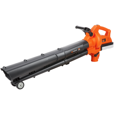 Aspiratoare, Suflante si Cantare - Suflanta Aspirator Tocator Frunze, 2x20V, Fara Acumulator, Tocare 8:1, 45Litri