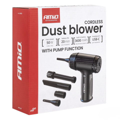 Suflanta de praf fara fir, 50W, functie pompa, 3600mAh [6]