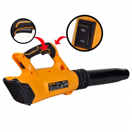 Suflanta pentru frunze, pe acumulator [1]