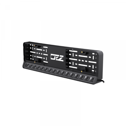 Led Bar - Suport numar cu led bar inclus, 2 in 1, Lumina de drum