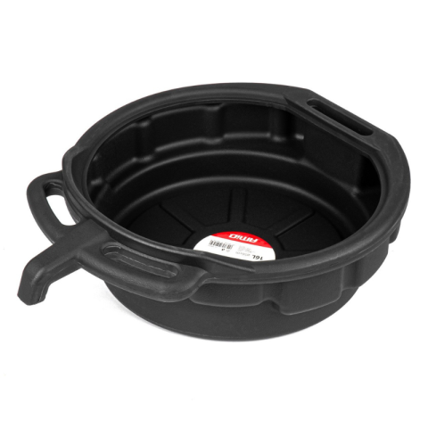 Tava Colectare Ulei, 16L, cu Palnie Integrata, Diametru 56 cm, pentru Schimb Ulei si Lichide Tehnice