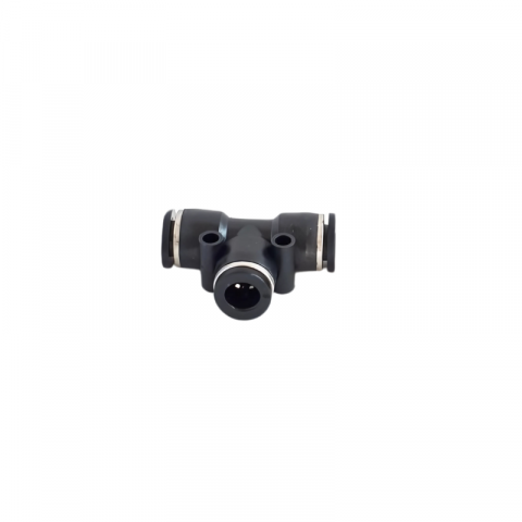 Dispozitive Avertizare - Teu rapid din plastic, racord tip T, 8 mm pentru sisteme pneumatice auto