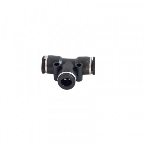 Dispozitive Avertizare - Teu rapid din plastic, racord tip T, 10 mm pentru sisteme pneumatice auto