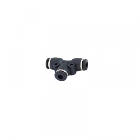 Avertizare sonora - Teu rapid din plastic, racord tip T, 4 mm pentru sisteme pneumatice auto