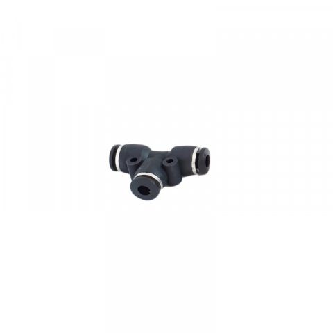 Dispozitive Avertizare - Teu rapid din plastic, racord tip T, 6 mm pentru sisteme pneumatice auto