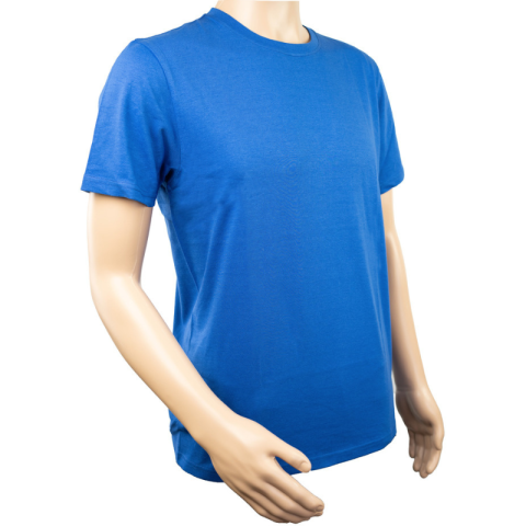Tricou barbati bumbac 100%, 180gsm, albastru royal [1]